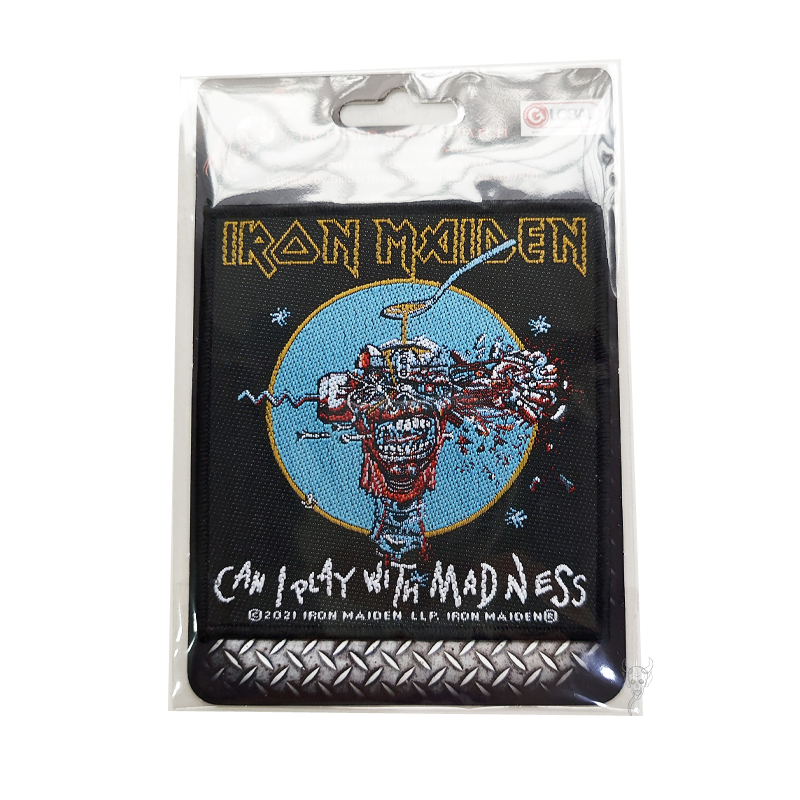 IRON MAIDEN 官方原版 Can I Play With Madness (Woven Patch)